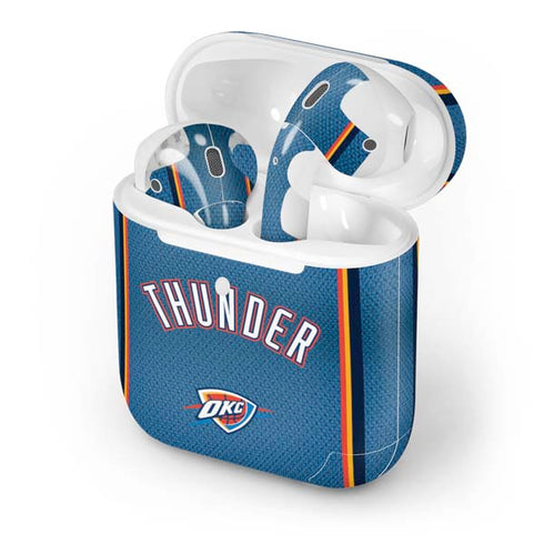 NBA Oklahoma City Thunder Jersey Apple AirPods 2 Skin