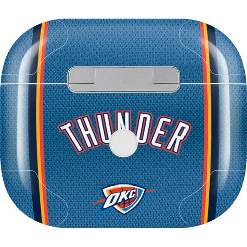NBA Oklahoma City Thunder Jersey Apple AirPods (3rd Gen 2021) Skin
