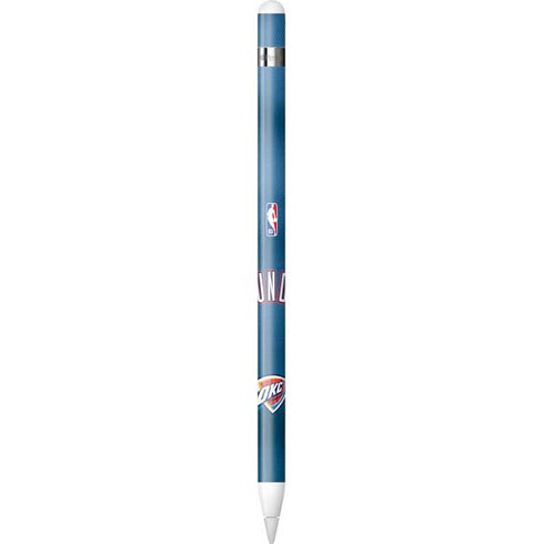 NBA Oklahoma City Thunder Jersey Apple Pencil (1st Gen, 2017) Skin