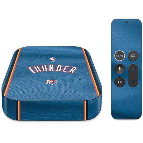 NBA Oklahoma City Thunder Jersey Apple TV Skin