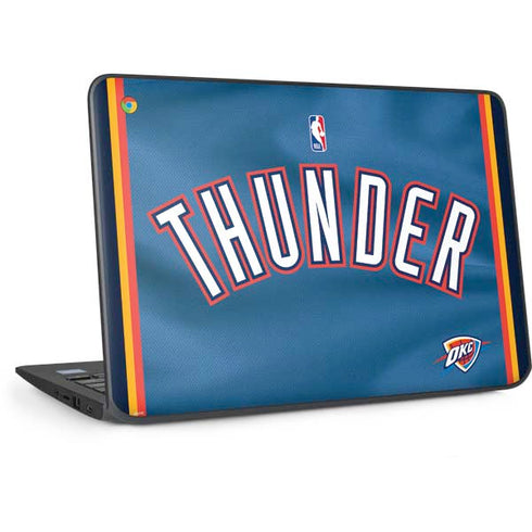 NBA Oklahoma City Thunder Jersey HP Chromebook Skin