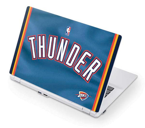 NBA Oklahoma City Thunder Jersey Acer Chromebook Skin