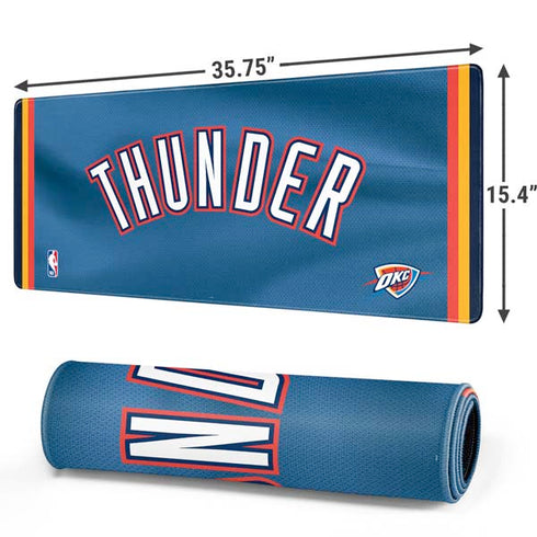 NBA Oklahoma City Thunder Jersey Gaming Mouse Pad
