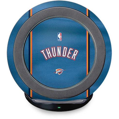 NBA Oklahoma City Thunder Jersey Fast Charge Wireless Charging Stand Skin
