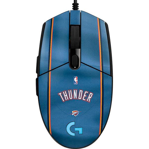 NBA Oklahoma City Thunder Jersey G203 Prodigy RGB Wired Gaming Mouse Skin