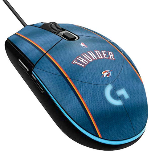 NBA Oklahoma City Thunder Jersey G203 Prodigy RGB Wired Gaming Mouse Skin