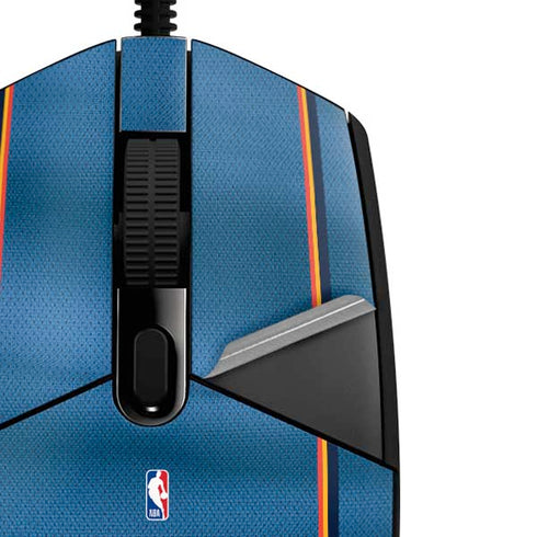 NBA Oklahoma City Thunder Jersey G203 Prodigy RGB Wired Gaming Mouse Skin