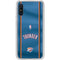 NBA Oklahoma City Thunder Jersey Galaxy A10e Clear Case