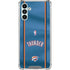NBA Oklahoma City Thunder Jersey Galaxy A13 5G Clear Case