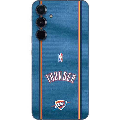 NBA Oklahoma City Thunder Jersey Galaxy A35 5G Skin