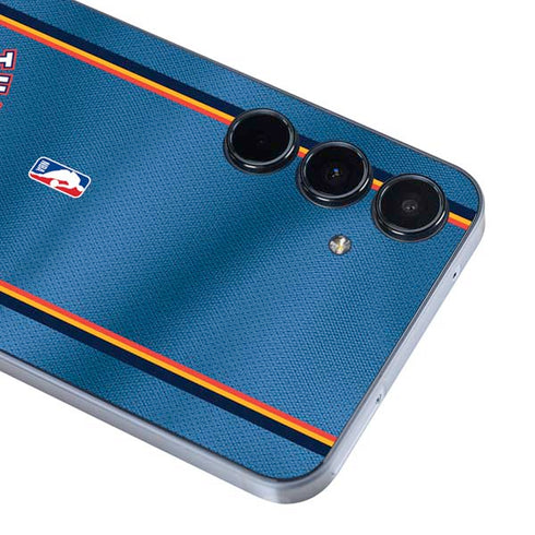 NBA Oklahoma City Thunder Jersey Galaxy A35 5G Skin