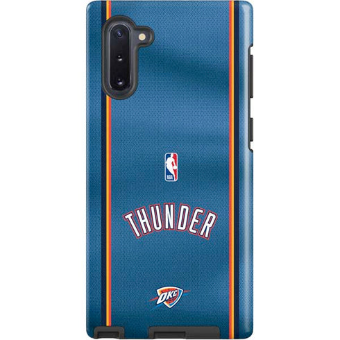 NBA Oklahoma City Thunder Jersey Galaxy Cases