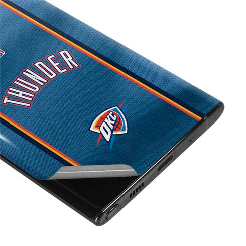 NBA Oklahoma City Thunder Jersey Galaxy Note 10 Skin