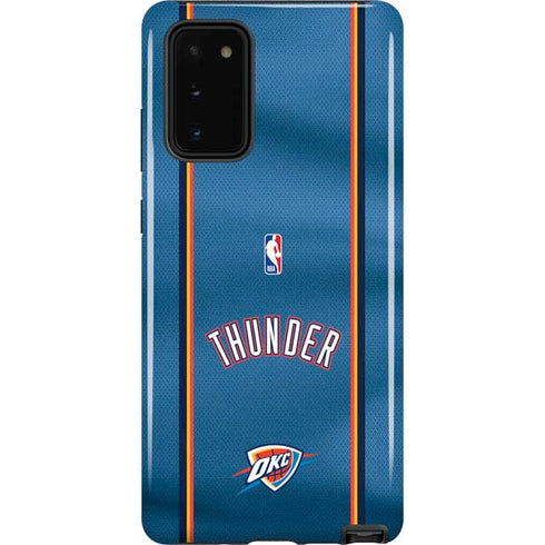 NBA Oklahoma City Thunder Jersey Galaxy Note20 5G Pro Case