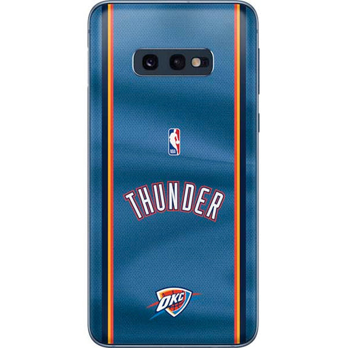 NBA Oklahoma City Thunder Jersey Galaxy S10e Skin