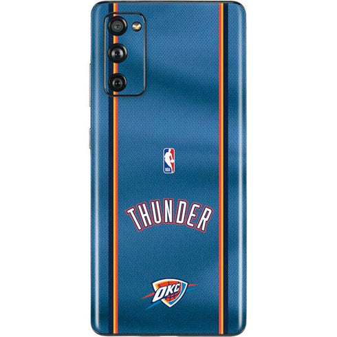 NBA Oklahoma City Thunder Jersey Galaxy S20 Fan Edition Skin