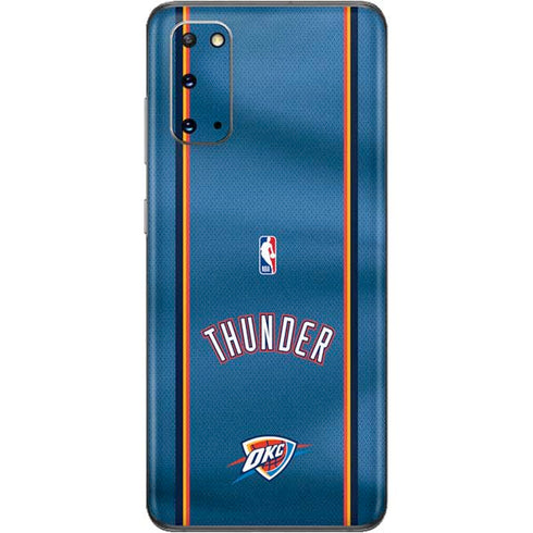 NBA Oklahoma City Thunder Jersey Galaxy S20 Skin