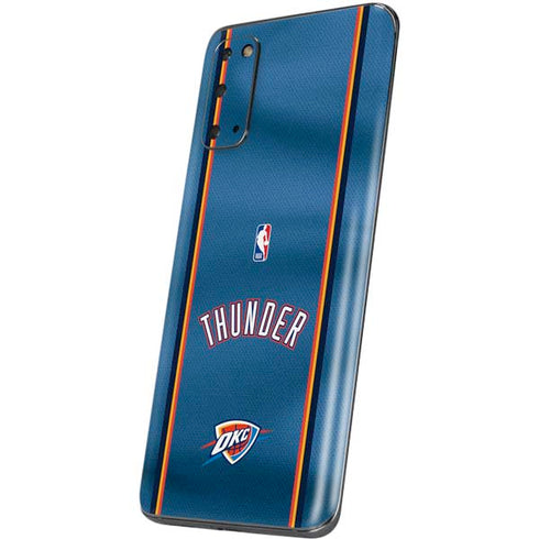 NBA Oklahoma City Thunder Jersey Galaxy S20 Skin