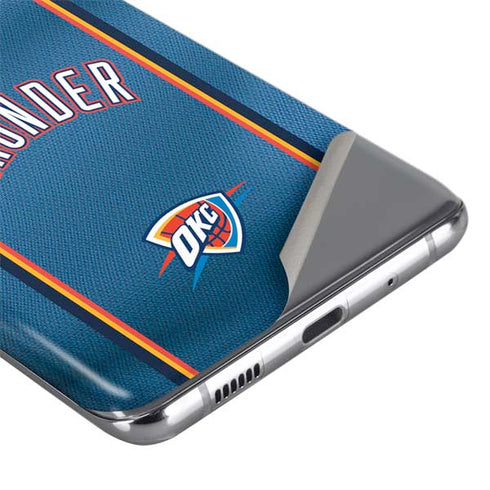 NBA Oklahoma City Thunder Jersey Galaxy S20 Skin