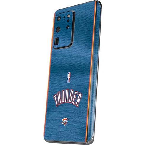NBA Oklahoma City Thunder Jersey Galaxy S20 Ultra 5G Skin