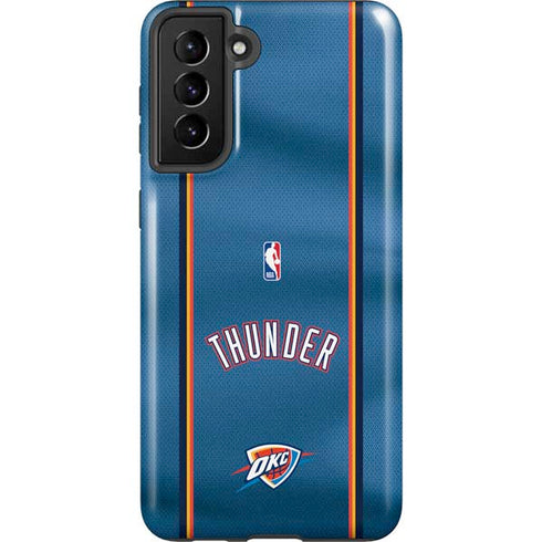 NBA Oklahoma City Thunder Jersey Galaxy S21 Plus 5G Pro Case