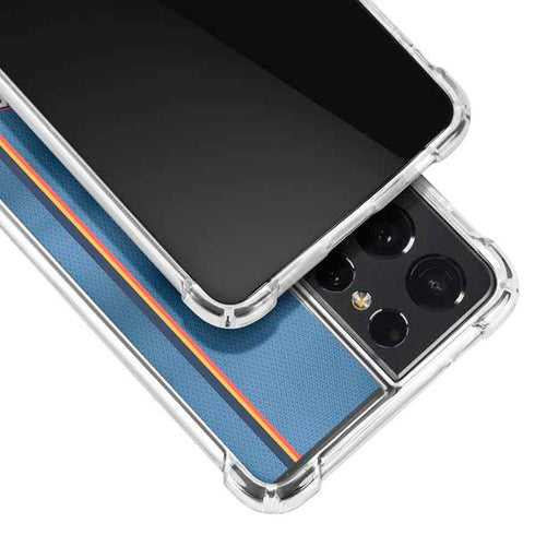 NBA Oklahoma City Thunder Jersey Galaxy S21 Ultra 5G Clear Case