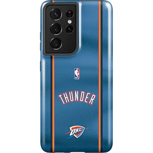 NBA Oklahoma City Thunder Jersey Galaxy S21 Ultra 5G Pro Case