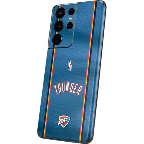NBA Oklahoma City Thunder Jersey Galaxy S21 Ultra 5G Skin