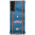 NBA Oklahoma City Thunder Jersey Galaxy S22 Clear Case