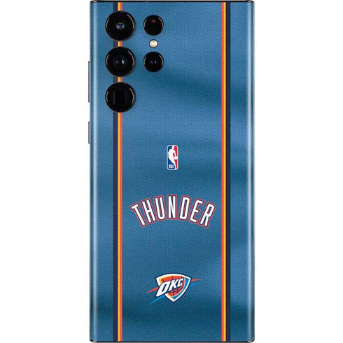 NBA Oklahoma City Thunder Jersey Galaxy S22 Ultra Skin