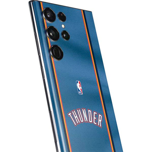NBA Oklahoma City Thunder Jersey Galaxy S22 Ultra Skin