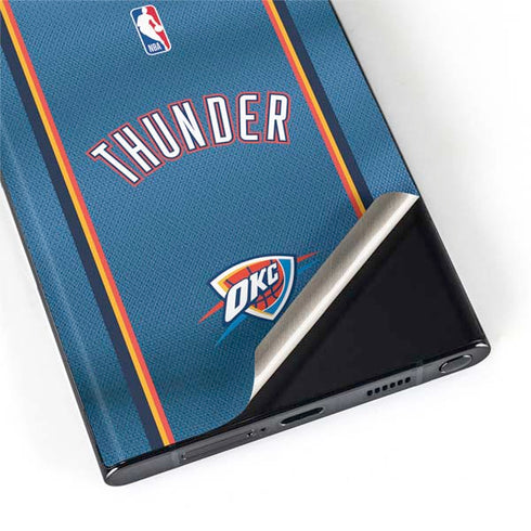 NBA Oklahoma City Thunder Jersey Galaxy S22 Ultra Skin