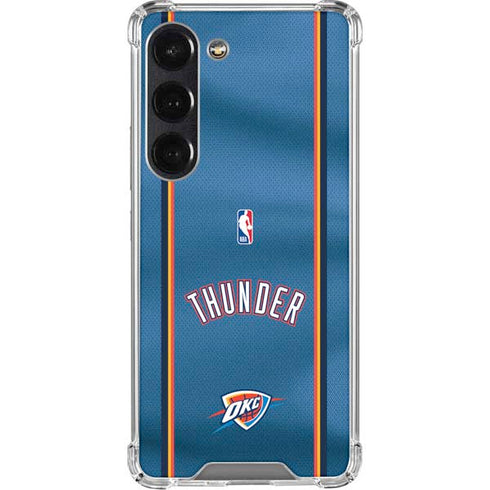 NBA Oklahoma City Thunder Jersey Galaxy S23 Clear Case