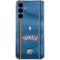 NBA Oklahoma City Thunder Jersey Galaxy S24 Clear Case