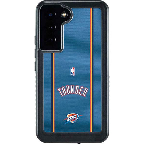 NBA Oklahoma City Thunder Jersey Galaxy S24 Plus Waterproof Case