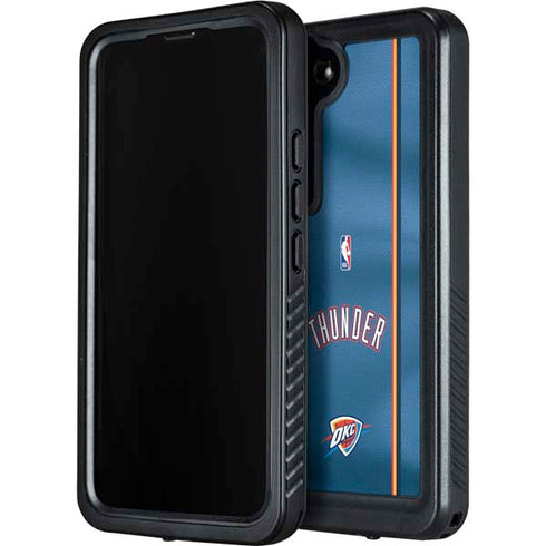 NBA Oklahoma City Thunder Jersey Galaxy S24 Plus Waterproof Case