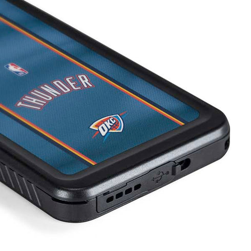 NBA Oklahoma City Thunder Jersey Galaxy S24 Plus Waterproof Case