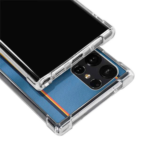 NBA Oklahoma City Thunder Jersey Galaxy S24 Ultra Clear Case