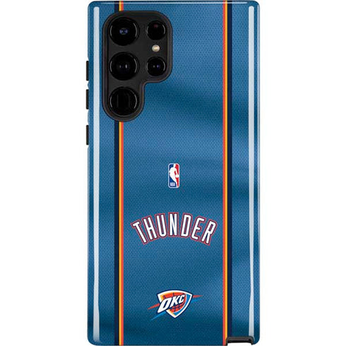 NBA Oklahoma City Thunder Jersey Galaxy Cases