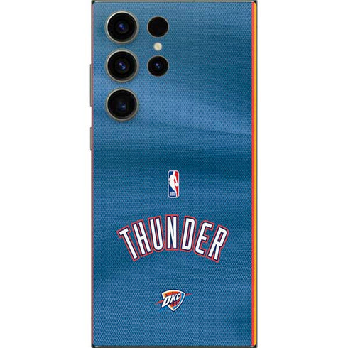 NBA Oklahoma City Thunder Jersey Galaxy S24 Ultra Skin