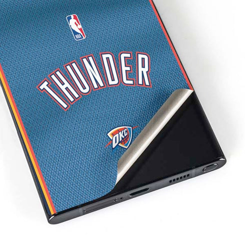 NBA Oklahoma City Thunder Jersey Galaxy S24 Ultra Skin