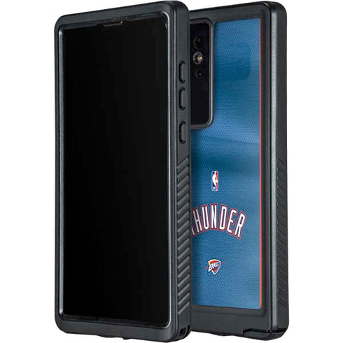 NBA Oklahoma City Thunder Jersey Galaxy S24 Ultra Waterproof Case