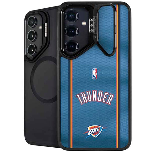 NBA Oklahoma City Thunder Jersey Galaxy S25 Kickstand Case