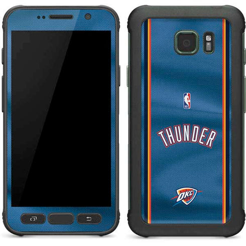 NBA Oklahoma City Thunder Jersey Galaxy S7 Active Skin