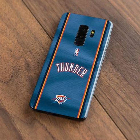 NBA Oklahoma City Thunder Jersey Galaxy S9 Plus Skin