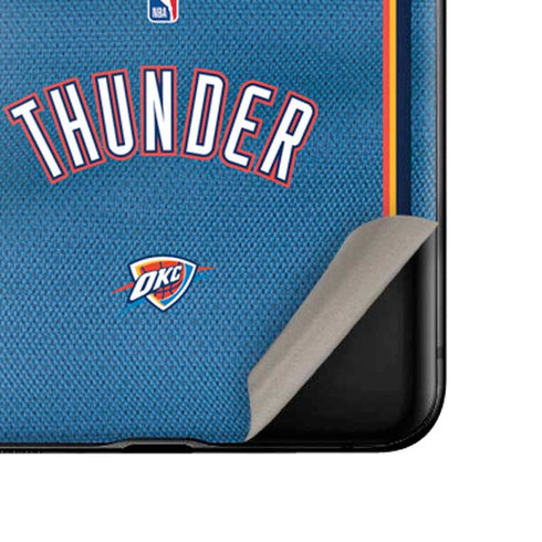 NBA Oklahoma City Thunder Jersey Galaxy Z Flip Skin