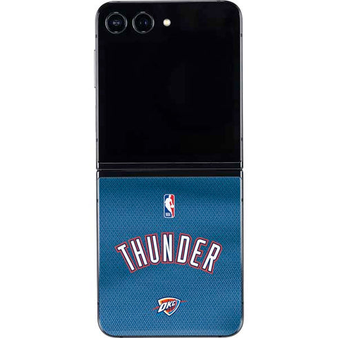 NBA Oklahoma City Thunder Jersey Galaxy Z Flip5 5G Skin
