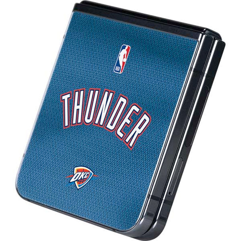 NBA Oklahoma City Thunder Jersey Galaxy Z Flip5 5G Skin