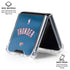 NBA Oklahoma City Thunder Jersey Galaxy Z Flip6 Clear Case
