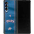 NBA Oklahoma City Thunder Jersey Galaxy Z Fold3 5G Skin